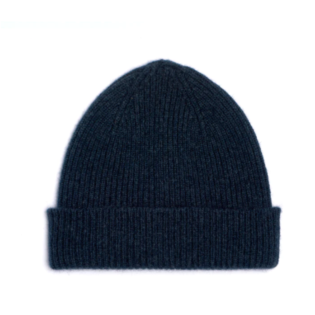 Bonnet en laine Navy mix Enfants - Mackie