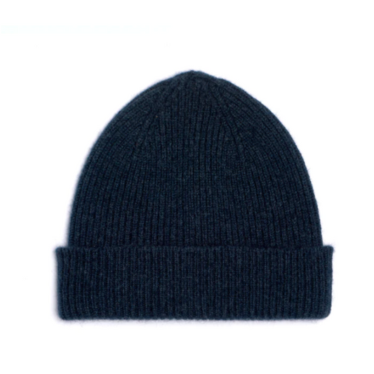 Bonnet en laine Navy mix Enfants - Mackie