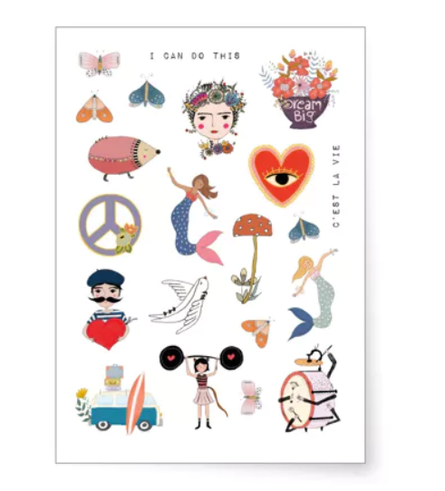 Mélange de tatouages - Miao Papeterie