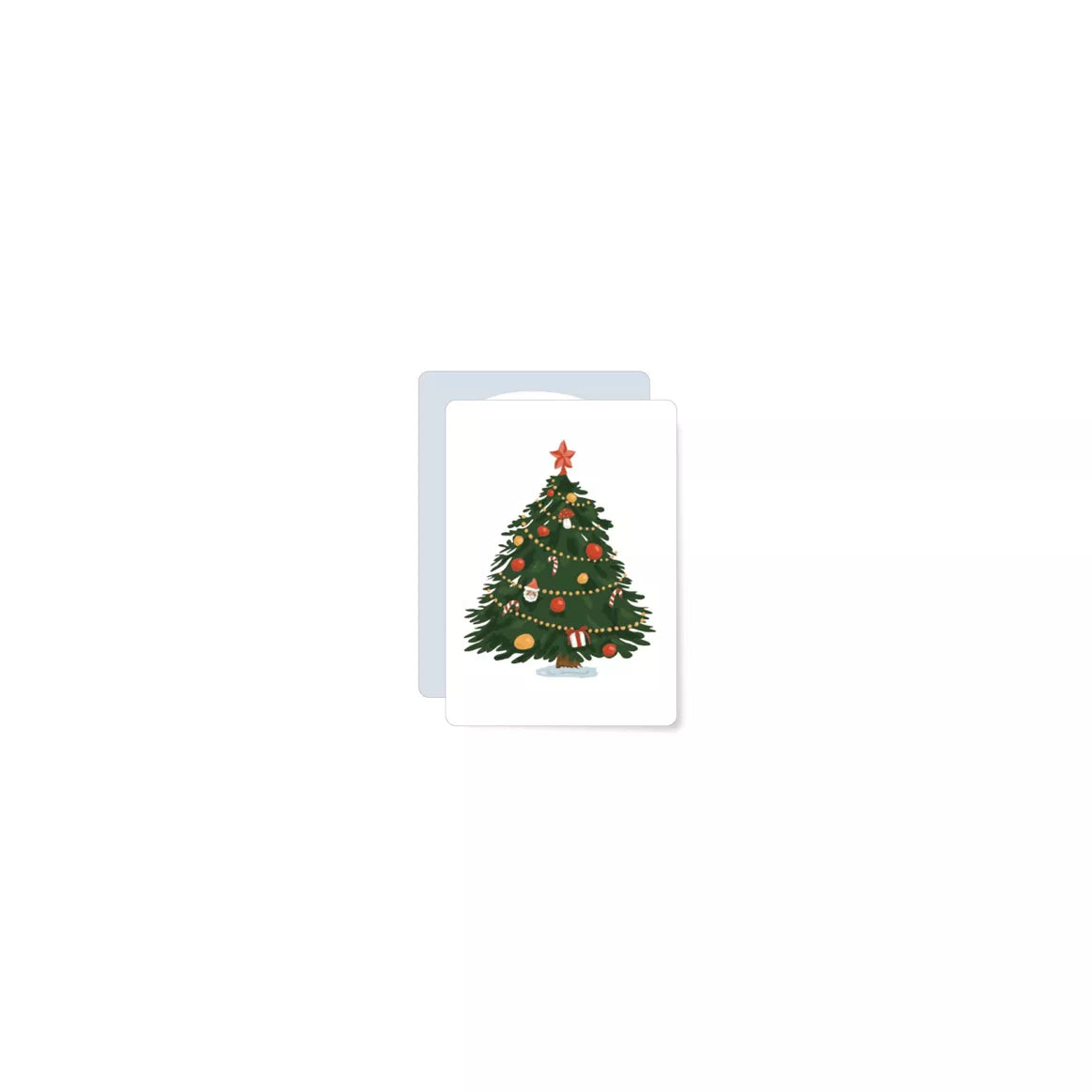 Mini carte Christmas Tree - Miao Papeterie