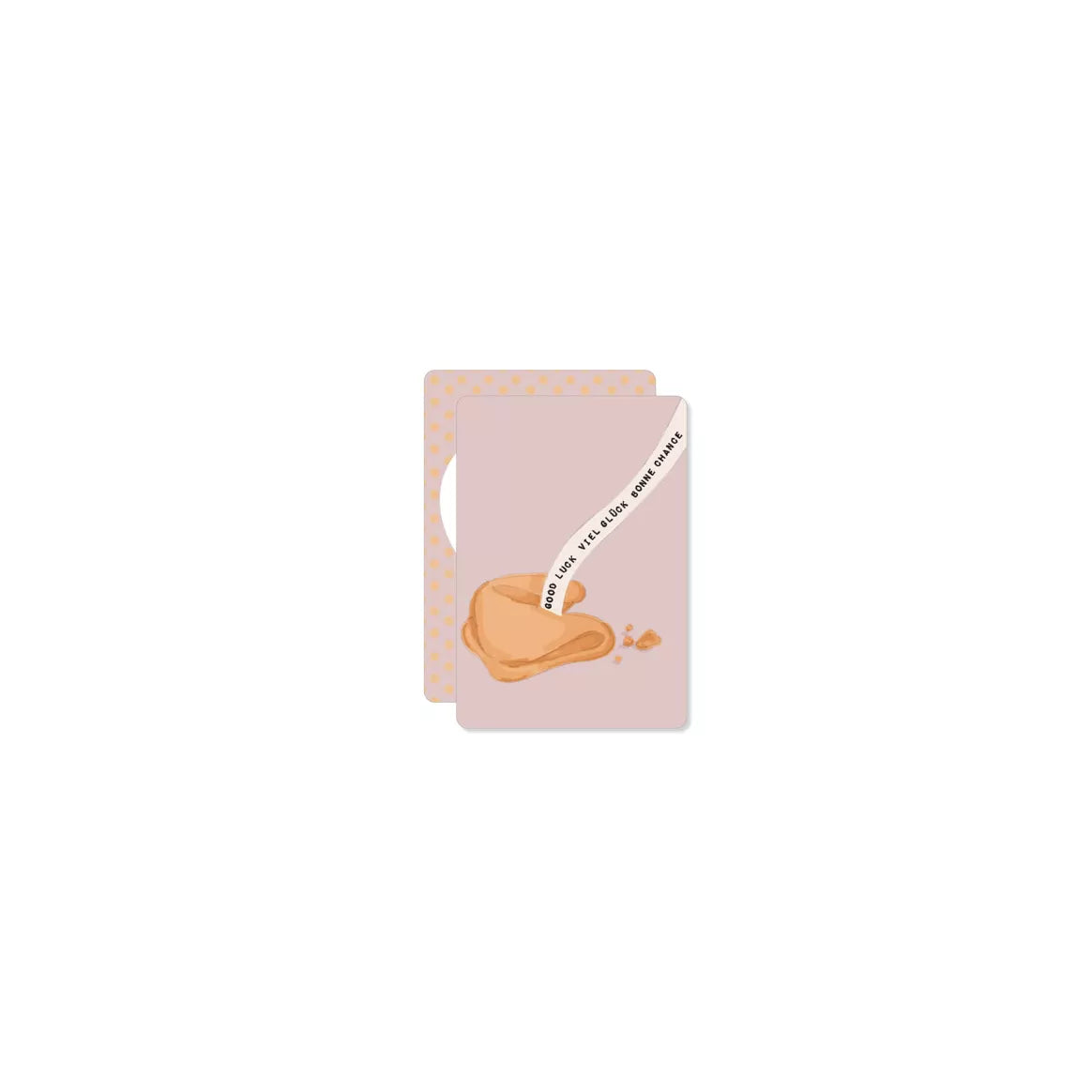 Mini carte Fortune Cookie - Miao Papeterie