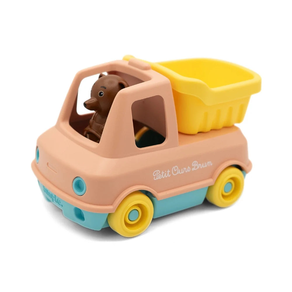 Le Camion-Benne de Petit Ours Brun - Le Jouet Simple