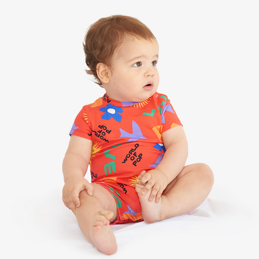 Combinaison "Symboles" pour bébés