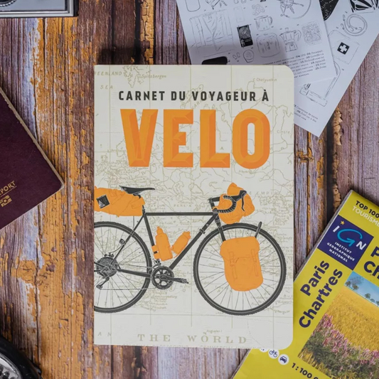 carnet du voyageur à vélo aventura