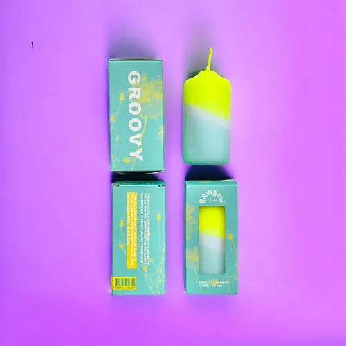Bougies Rainbow Studio * Groovy - Pink Stories