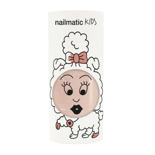 Vernis à l'eau pêche pailleté PEACHY - Nailmatic