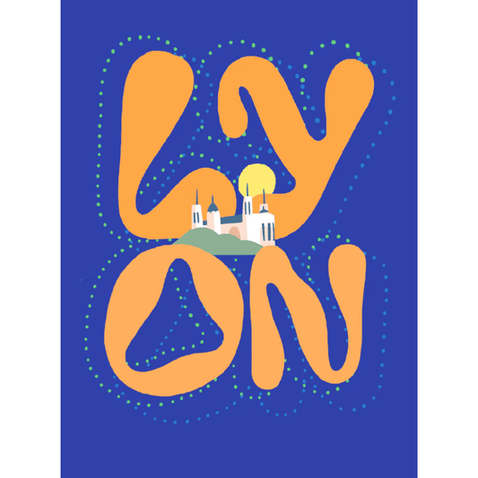 Carte postale LYON Fourvières - W.O.P World Of Pop