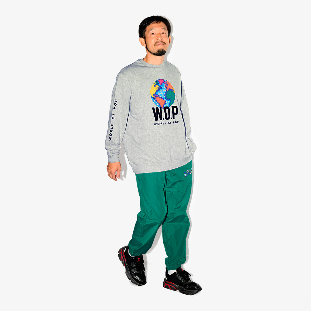 Sweatshirt brodé en Coton