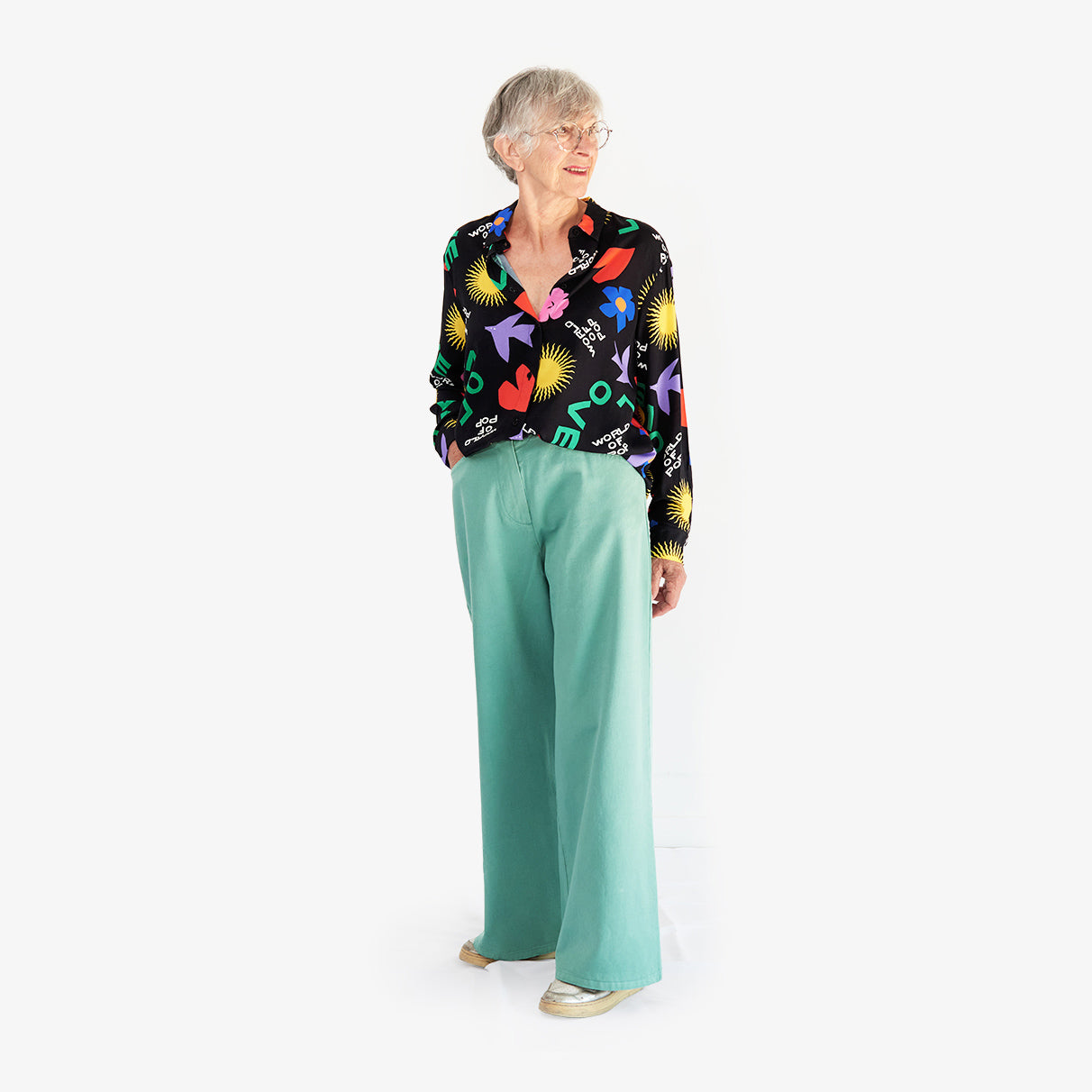 Pantalon vert pour adultes