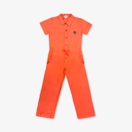 Combinaison corail en Viscose Ecovero