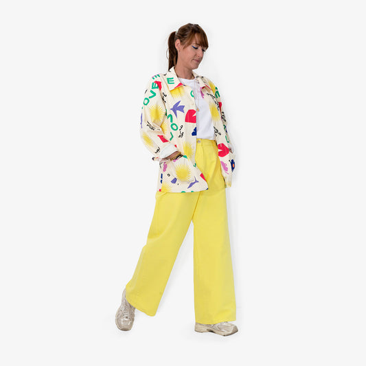 Pantalon jaune pour adultes