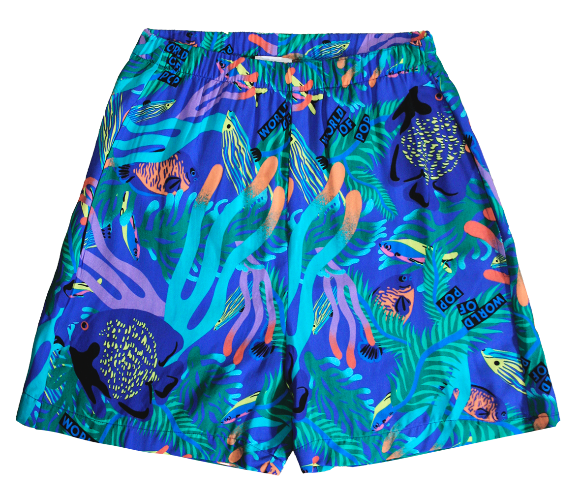 Short "Corail" en Viscose Ecovero