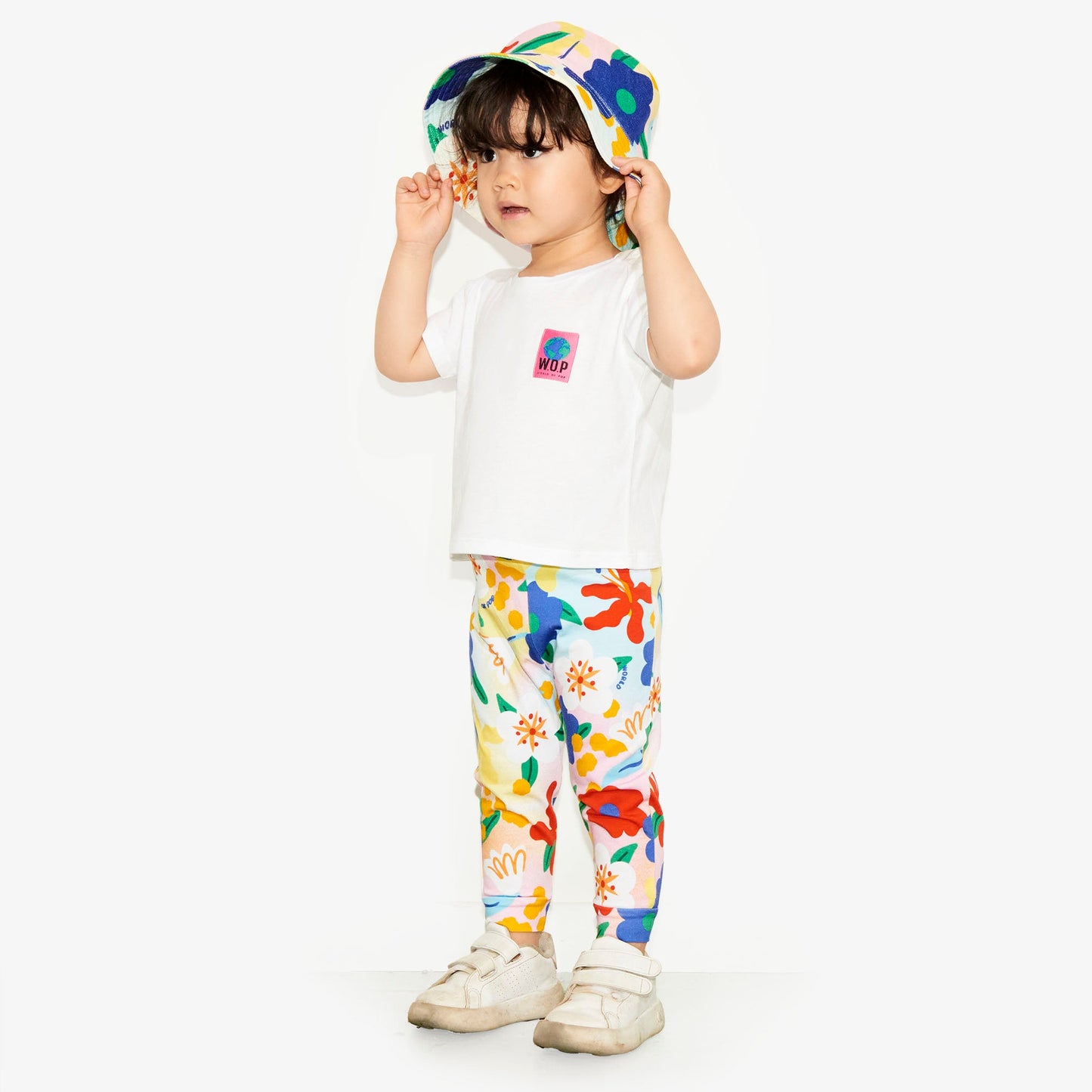 Legging imprimé all over "Flower Power" pour enfants