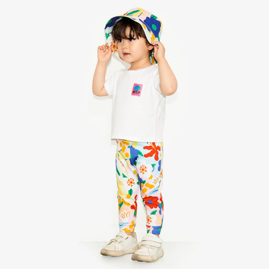 Ensemble T-shirt & Legging "Flower Power" pour bébé