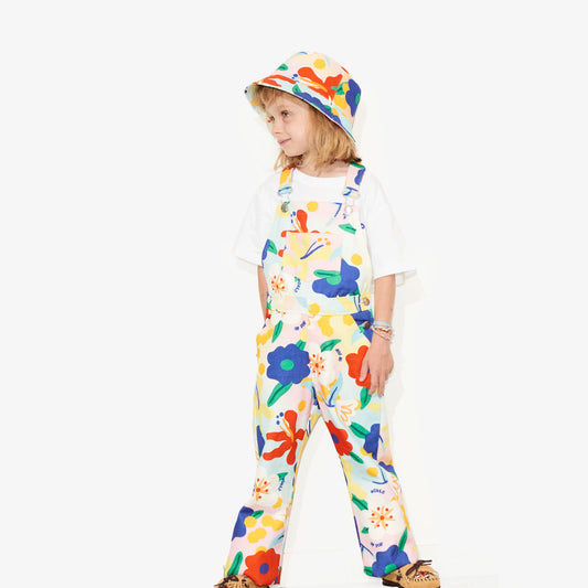 Salopette imprimé "Flower Power" pour enfants