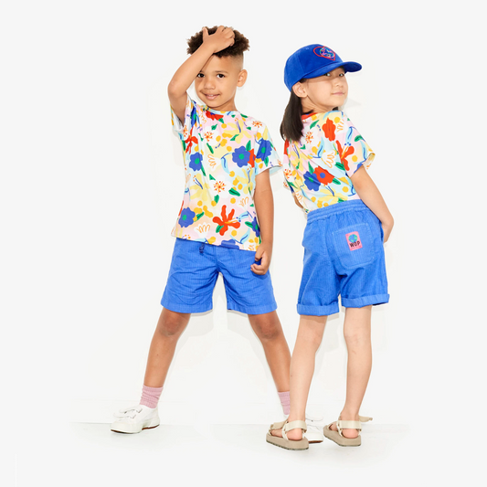 Short bleu pour Enfants