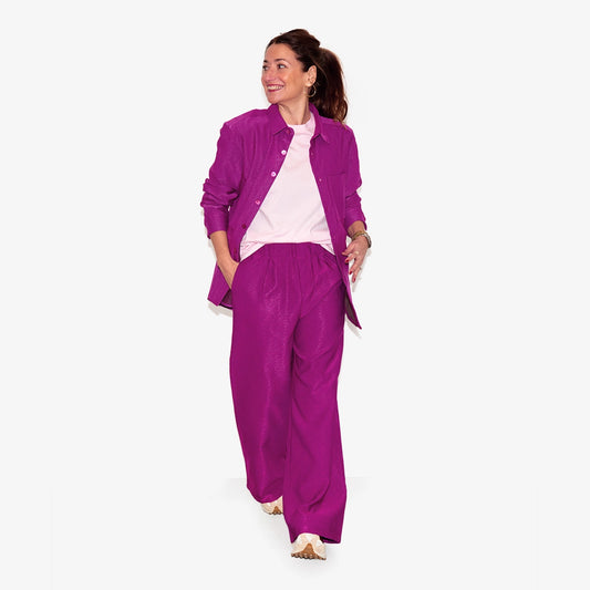 Pantalon jacquard brillant pour adultes