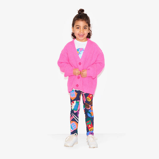 Cardigan rose pour enfants