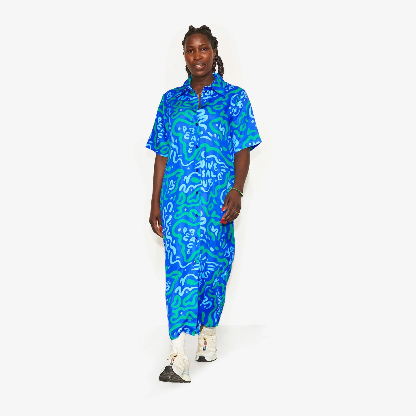 Robe longue "World Lover" pour adultes