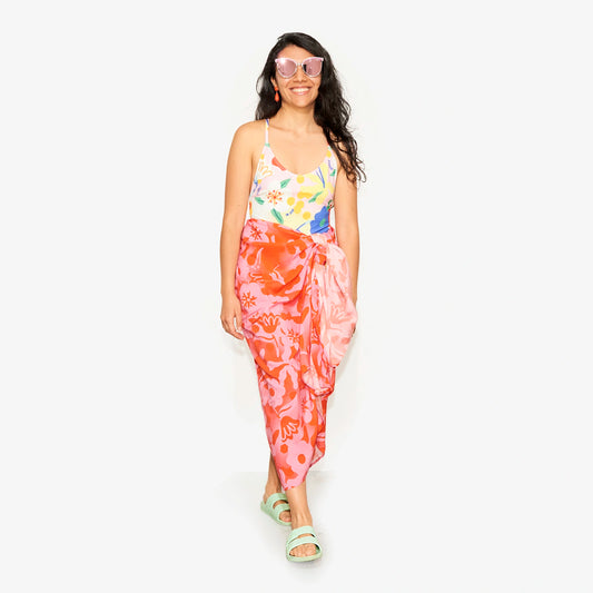 Foulard "Flower Power" pour adultes