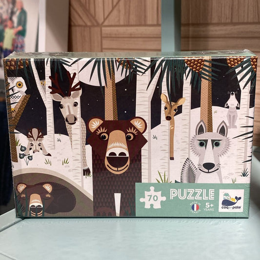 Puzzles pour enfants Winter Wildlife - Coq en pâte