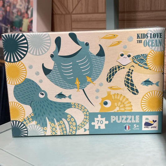 Puzzles pour enfants Océan - Coq en pâte