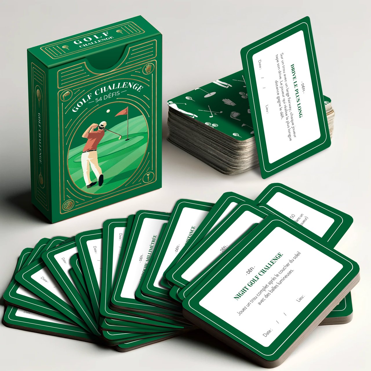 Jeu de cartes Golf Challenge - Aventura