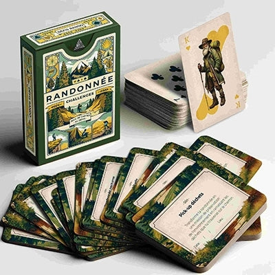 Jeu de cartes Défis Randonnée - Aventura