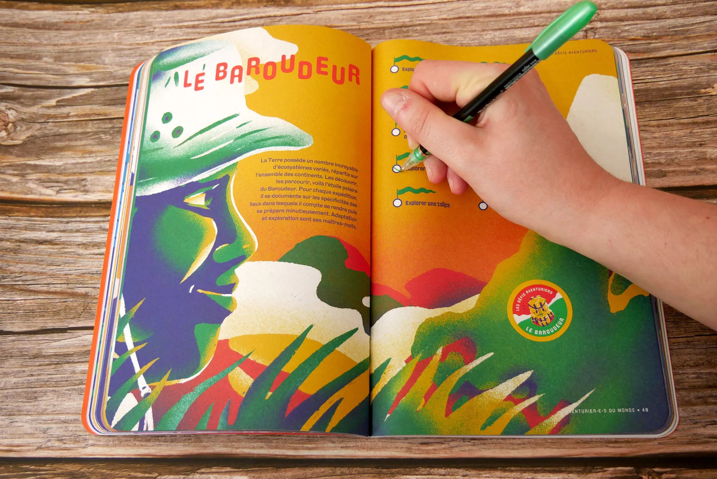 Livre, les défis aventuriers - Aventura