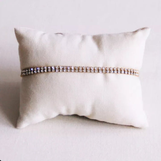 Bracelet double strass - Bazou