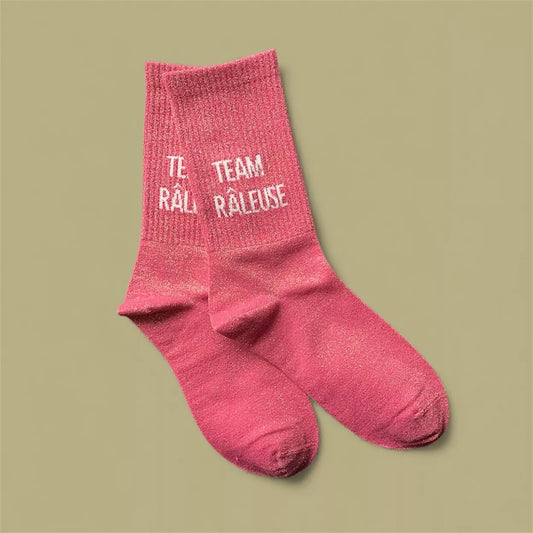 Chaussettes Team Râleuse - Agathe and coco