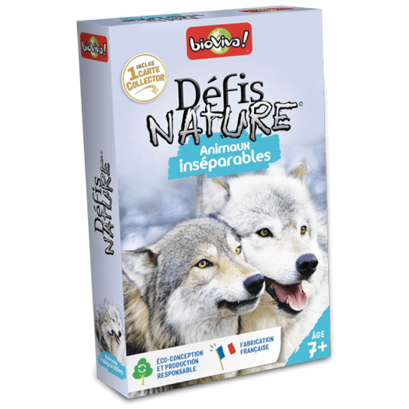 Jeu Défis Nature Animaux Inséparables - Bioviva