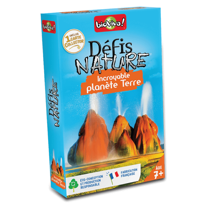 Jeu Défis Nature Incroyable Planète Terre - Bioviva