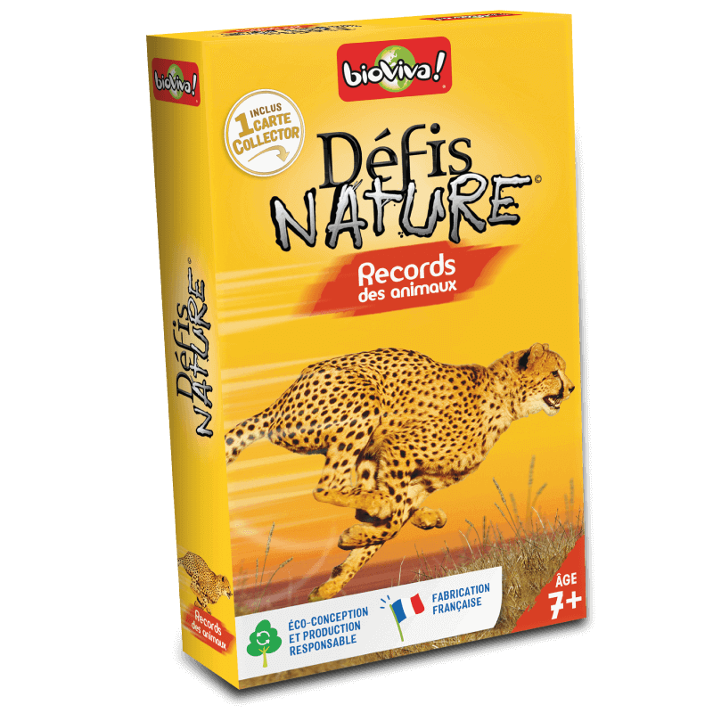 Jeu Défis Nature Record des animaux - Bioviva