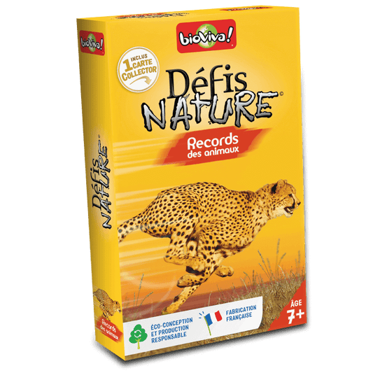 Jeu Défis Nature Record des animaux - Bioviva