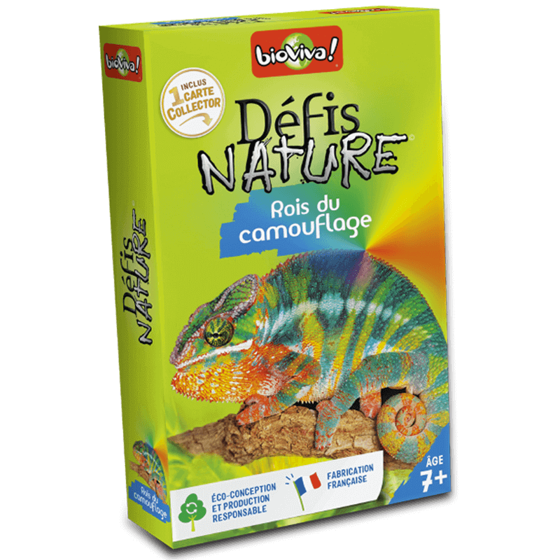 Jeu Défis Nature Rois du camouflage - Bioviva