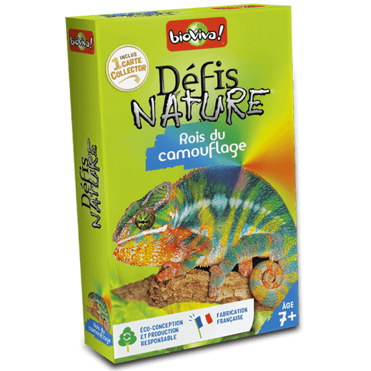 Jeu Défis Nature Rois du camouflage - Bioviva
