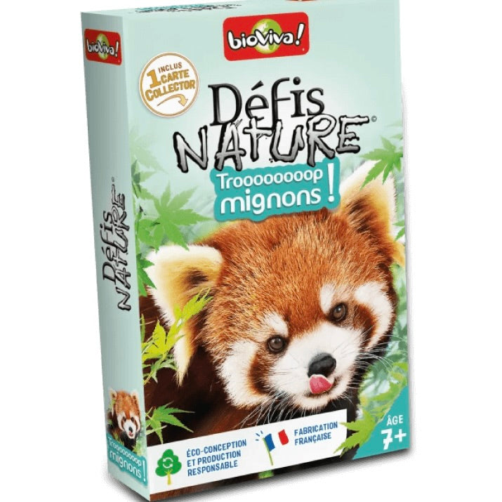 Jeu défis nature Trop Mignon !- Bioviva