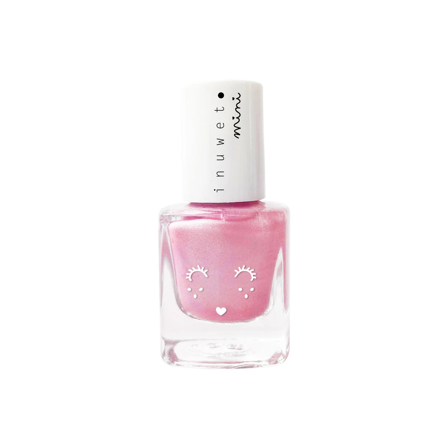 Vernis à l'eau Rose poupée pour enfant - parfum pastèque - INUWET