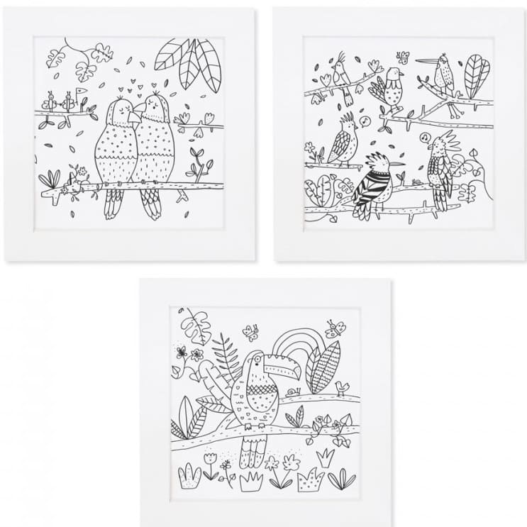 KIT CRÉATIF : mes Tableaux Exotiques