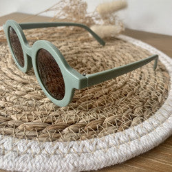 Lunettes de soleil Vert mat - J'adore Maman