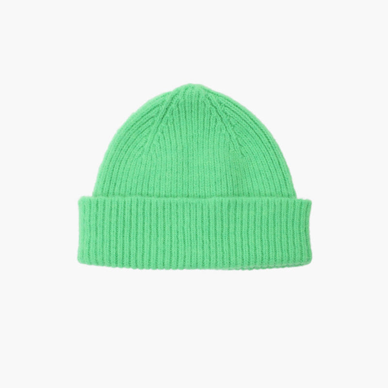 Bonnet en laine Vert Fluo Enfants - Mackie