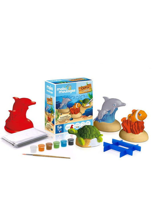 Moulages "Cap sur la mer" 3 moules - MAKO