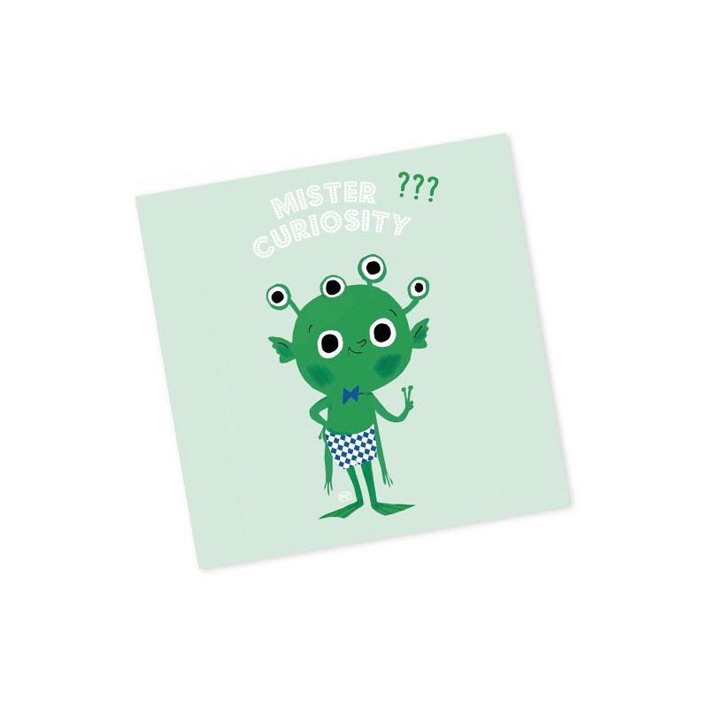 Mes Cartes Postales : Mister Curiosity