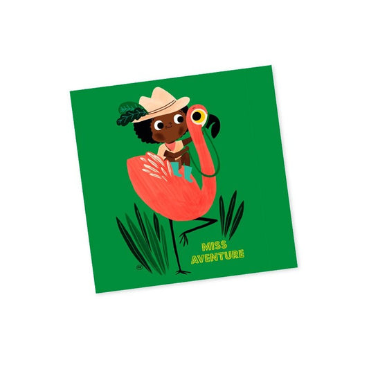 Mes Cartes Postales : Miss Aventure