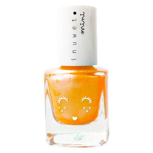 VERNIS À L'EAU NEON ORANGE FLUO * PARFUM MANGUE - INUWET