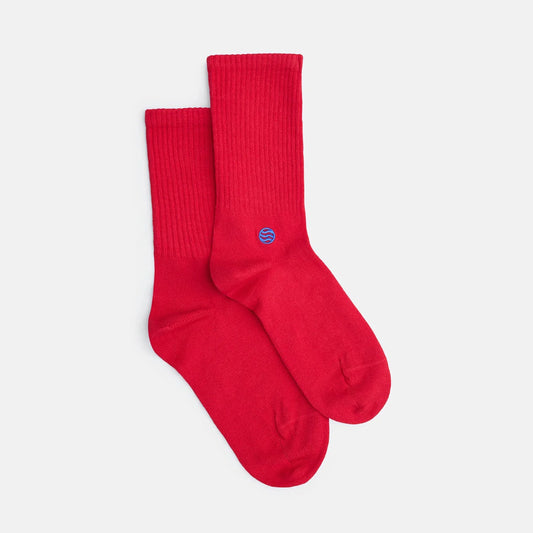 Chaussettes basic red - Natural vibes