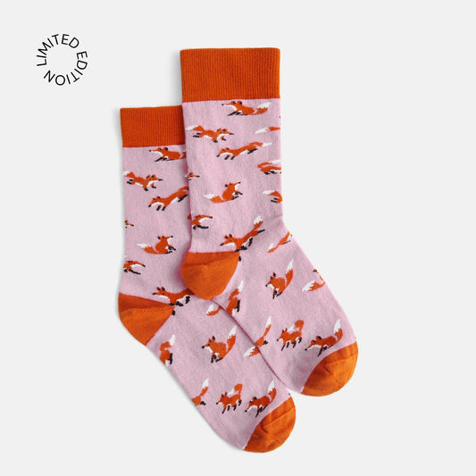 Chaussettes Foxes (Susan Hoffman) - Natural vibes