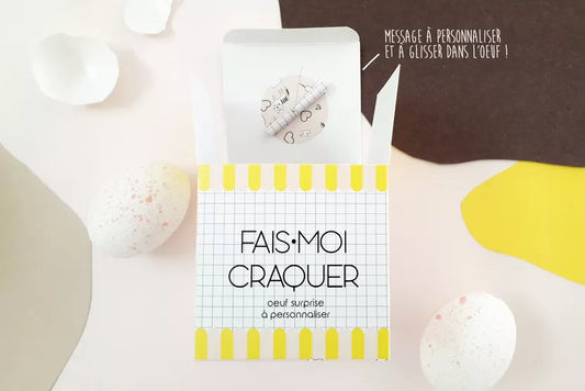Oeuf Message à craquer - Pamela Loops