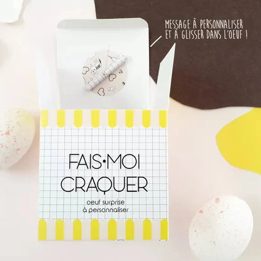 Oeuf Message à craquer - Pamela Loops